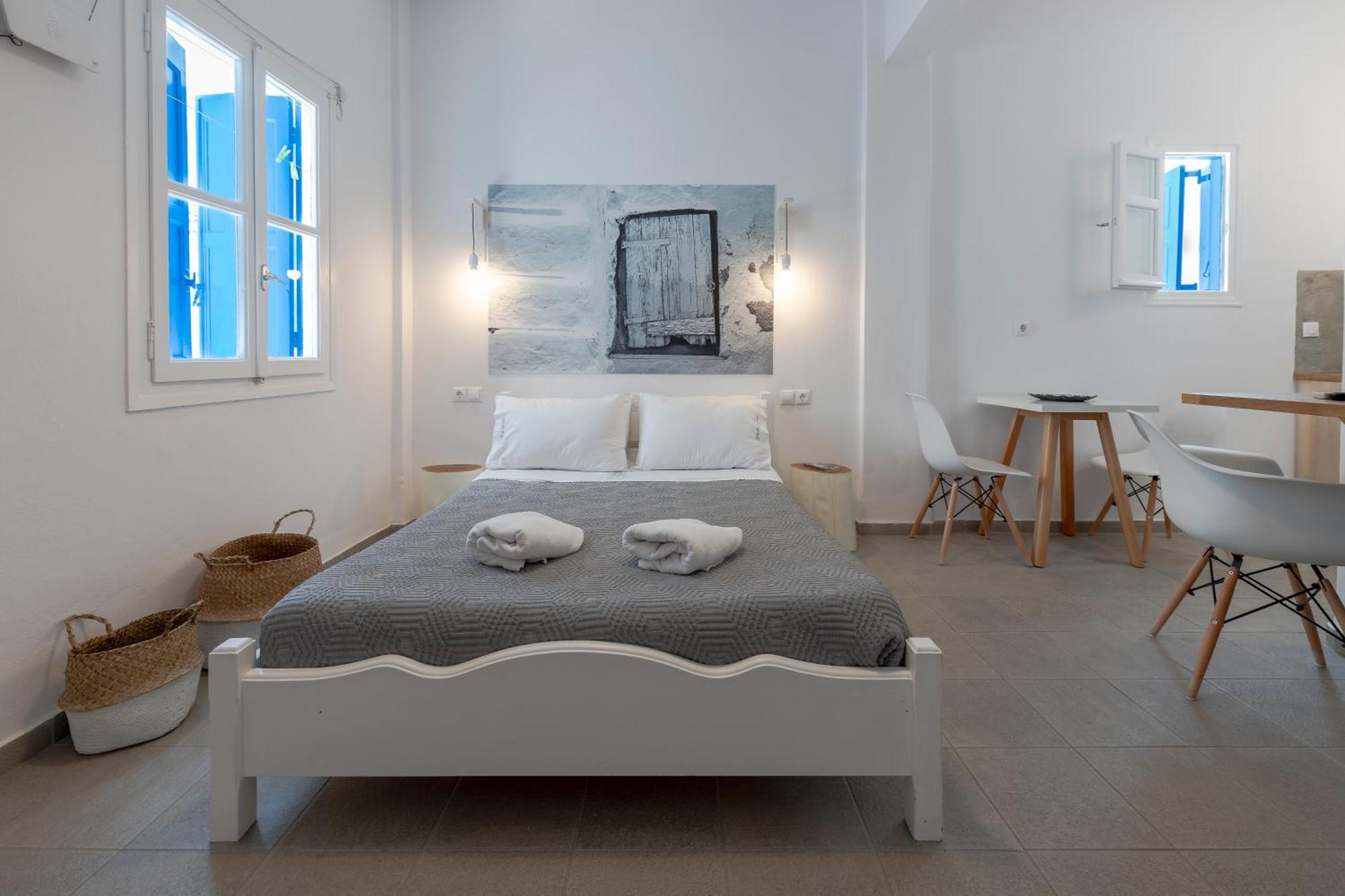 White And Grey Chora Apartment Mykonos Town Екстериор снимка