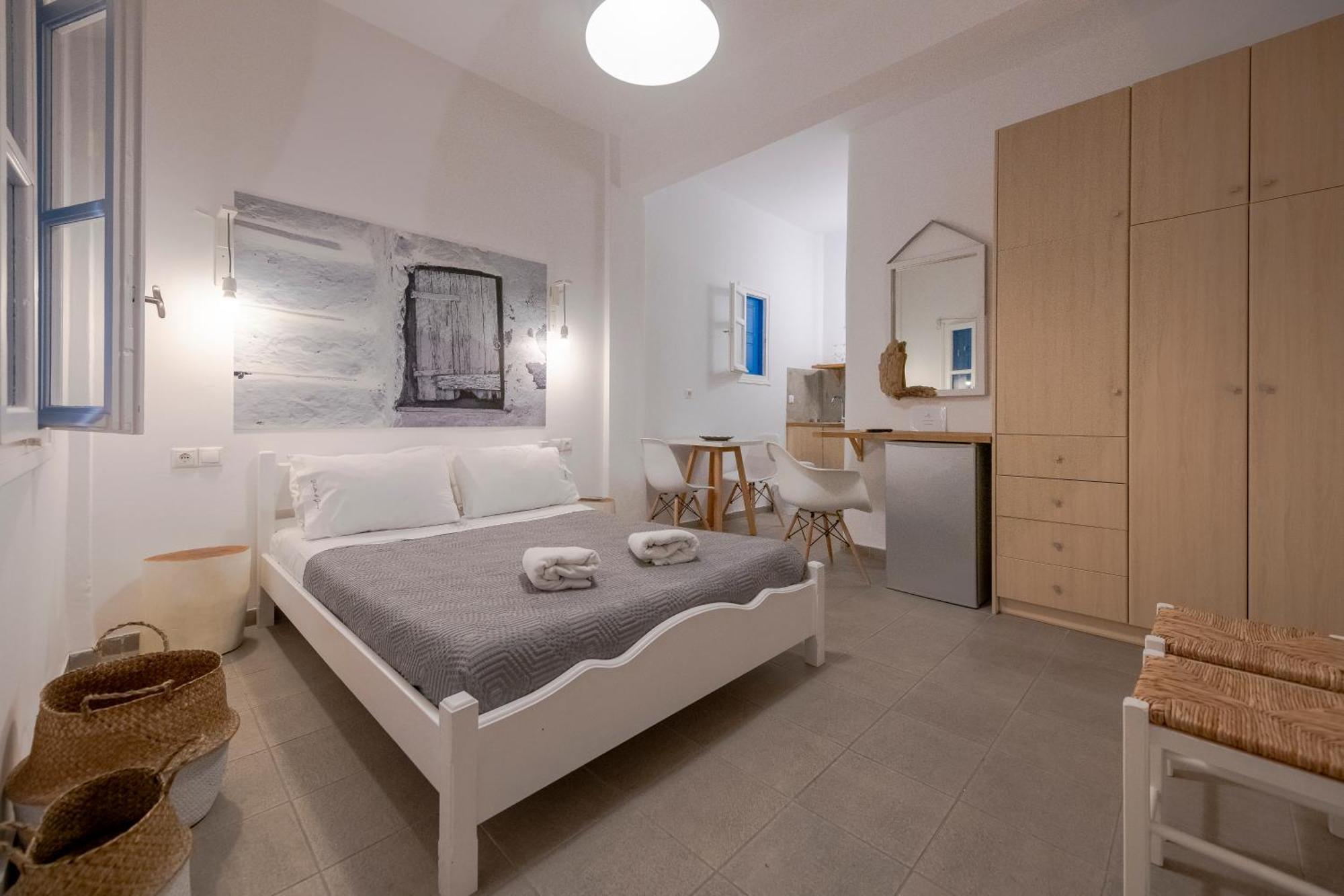 White And Grey Chora Apartment Mykonos Town Екстериор снимка