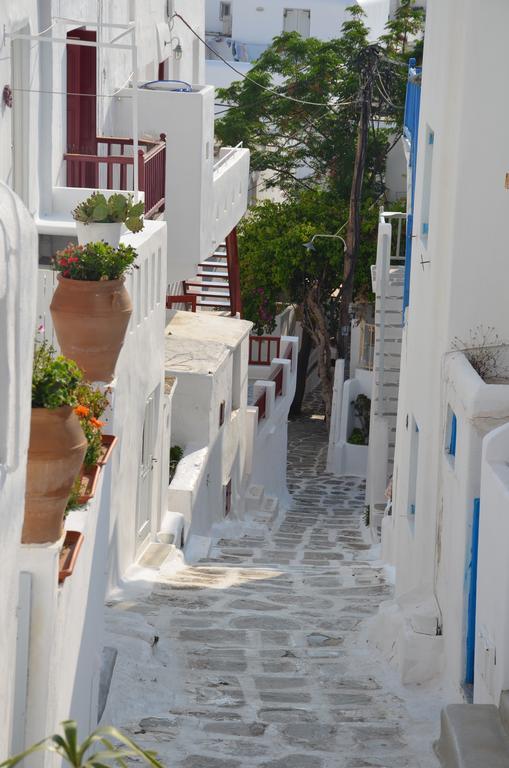 White And Grey Chora Apartment Mykonos Town Екстериор снимка