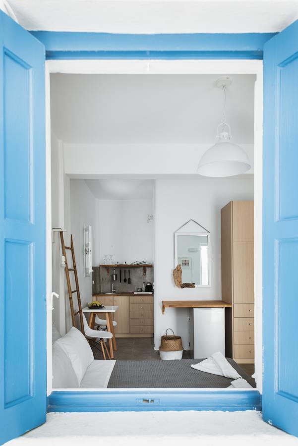 White And Grey Chora Apartment Mykonos Town Екстериор снимка