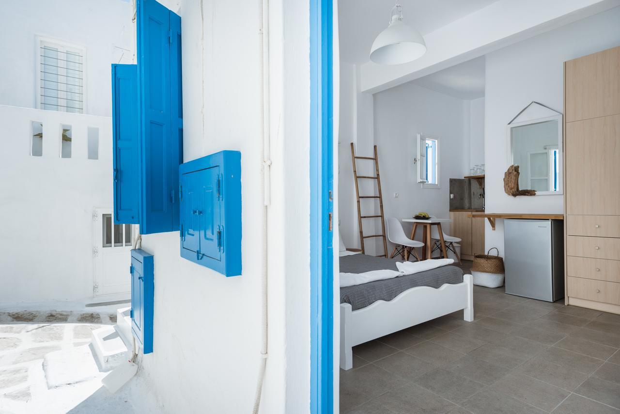 White And Grey Chora Apartment Mykonos Town Екстериор снимка