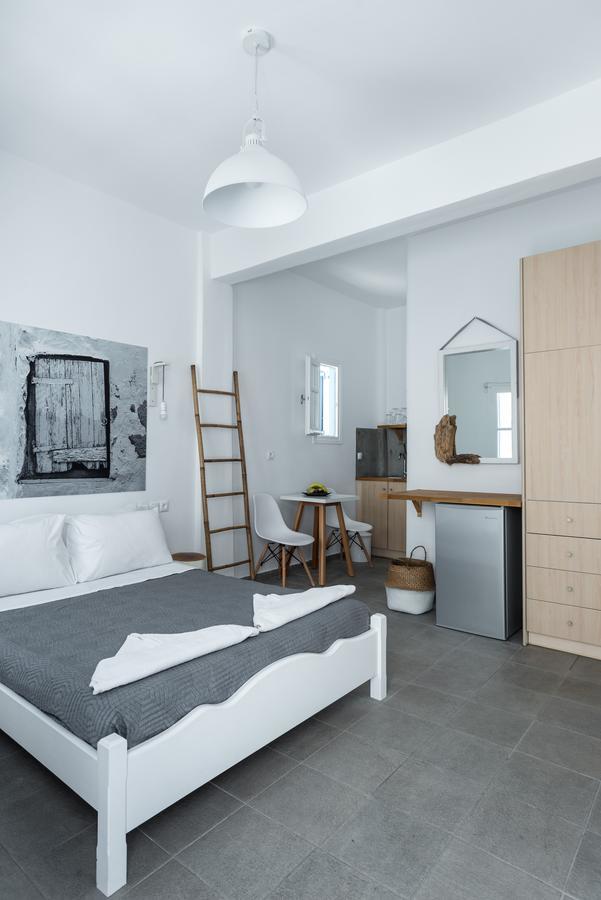 White And Grey Chora Apartment Mykonos Town Екстериор снимка