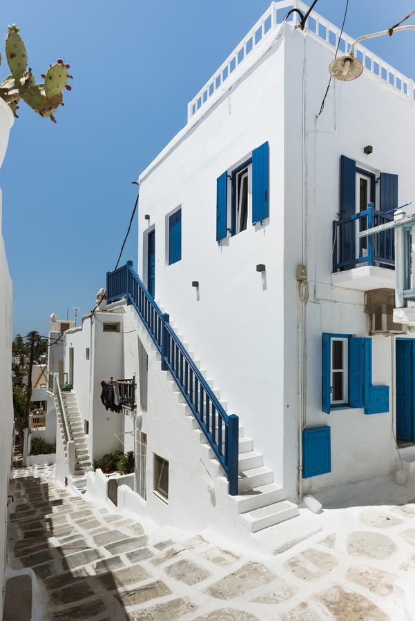 White And Grey Chora Apartment Mykonos Town Екстериор снимка